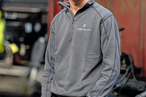  Jonathan Hars, Metallbau-Azubis bei Müller &amp; Sohn. 
