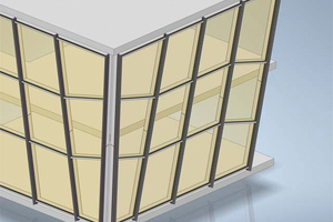  Für komplexe Metall- oder Fassadenkonstruktion wurde die CAD-Software Athena um Apollon erweitert. 
