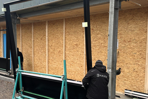  Die neuen Pfosten-Riegel-Elemente aus dem Wiconasystem Wictec 50 bestehen zu 100% aus Sekundäraluminium. 