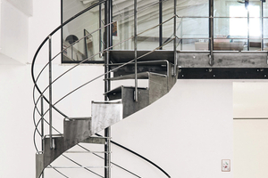  Spitzbart hat die Treppensystemserie cut it um eine Spindeltreppe erweitert. 