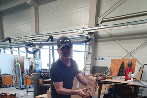  José Batista ist als Metallbauer bei Perrot vollständig mit handwerklichen Arbeiten ausgelastet. 
