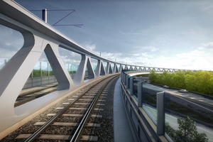  Sieger in der Kategorie Infrastruktur ist die U81 Stadtbahnbrücke über den Nordstern in Düsseldorf. 