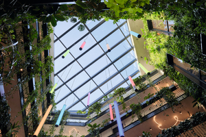  Eine Referenz: Das Oberlicht im Hotel LifeSteil Appartmentresort. 