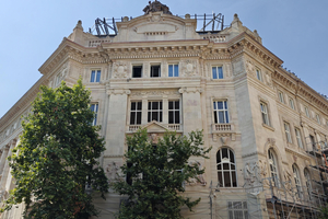  Das Gebäude in Budapest am Szabadság-Platz ist seit fast 100 Jahren Hauptsitz der Ungarischen Nationalbank. 