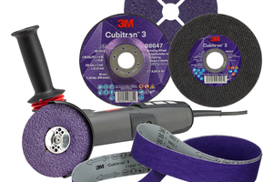  Optimiert: Cubitron 3 Performance Schleifmittel. 