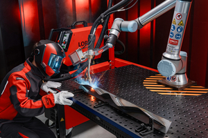  Für den Cobot von Lorch werden in Essen neue Tools vorgestellt. 