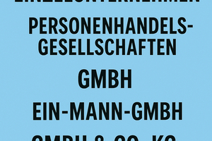  Bei den Nachfolgeregelungen muss die Rechtsform des Betriebs berücksichtigt werden. Der Fachbeitrag geht auf die branchenüblichen Rechtsformen ein. 