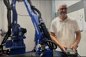  Dietmar Pflug führt die Schweißaufsicht im Betrieb Metallbau Zacher. 