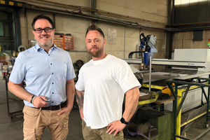  Die Brüder Marcel (l.) und Jan Klatetzki haben den Stahlbaubetrieb des Urgroßvaters komplett auf Wassertechnik ausgerichtet. 