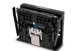  Mithilfe der Turboflex-Einlage kann die Glasscheibe 2° in beide Richtungen ausgelotet werden. 