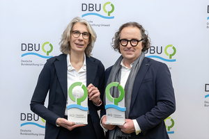  Dr. Birgitt Bendiek und Lars Baumgürtel von Zinq.  