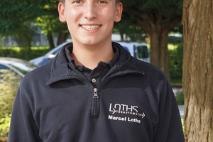  Marcel Loths, Jungunternehmer. 