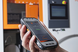  Die KASTOapp bietet eine Statusübersicht aller im Netzwerk vorhandenen Sägemaschinen auf einen Blick und in Echtzeit. 