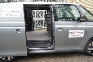  Eine zweite seitliche Schiebetür kann je nach Beladung oder Ausstattung sinnvoll sein.  