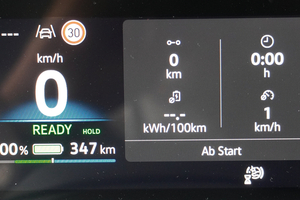  Die Angaben des ID.Buzz-Bordcomputers haben sich beim Test der Redaktion metallbau als verlässlich ­herausgestellt. 