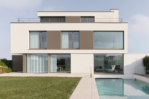  Die Tür- und Fenstersysteme von heroal sind im Farbton RAL 7006 m beschichtet. 