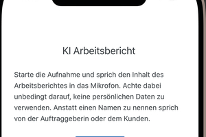  Mit der Handwerker- KI lassen sich Prozesse anstoßen, die für mehr Laufruhe im Geschäft sorgen. 
