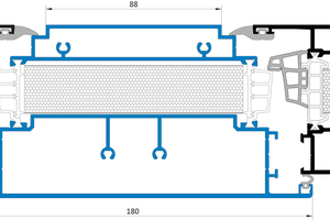  Die robust ausgelegte Isolierung trägt zur hohen thermischen Stabilität des Systems bei.  