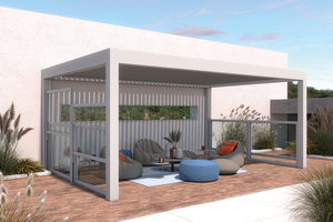  Die Glaselemente sollen 11 Beaufort standhalten und werden von oben nach unten gefahren. 