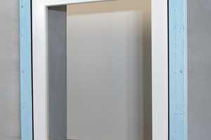  Das neue Vorwandmontagesystem besteht aus 100 Prozent recyceltem, hochverdichtetem EPS-R Thermapor. 