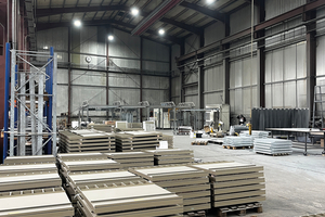  Die neue Produktionshalle hat eine Fläche von 8.500 m². 