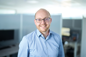  Geschäftsführer Sven Schreiner von Grebenauer Metallbau Schreiner. 