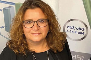  Andrea Konrad, Geschäftsführerin der FeBaTec Fenster‑ und Bau­elementetechnik.  