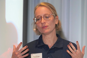  Sandra Damaschke von Metallbau Windeck, beklagte, dass manches Gymnasium Handwerksbetrieben nur nach schwierigen Verhandlungen Zugang zu Schulveranstaltungen gibt. 