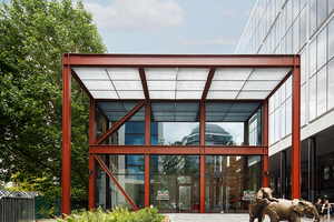  Für die herausragende konstruktive und architektonische Leistung wurde das Lamb Street Building 2024 mit dem Structural Steel Design Awards ausgezeichnet. 