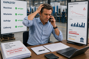  Ärgerlich, wenn Aufträge wegen der Finanzlage nicht machbar sind. 