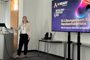  Dr. Miriam Maibaum von AI Ready in Schönkirchen informierte über KI-Anwendungen im Betrieb. 