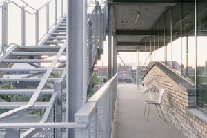  Am Zentrum für Kunst und Urbanistik zeigt sich eine hohe konstruktive Kompetenz im Umgang mit Stahl. 