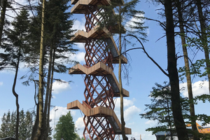  Der Aussichtsturm Frankenwald erhielt in der Kategorie Hochbau den ersten Preis. 