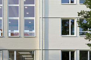  Vorhandene Fenster und Sonnenschutzelemente konnten weiterverwendet werden. 