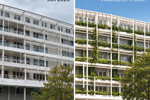  Beim eNNa – dem Work-Life-Building in Wien – hat Heidersberger ca. 8.000 m² Blechfassaden demontiert, die Unterkonstruktion, Dämmung und Abdichtung erneuert und die Blechverkleidung nach einer Ertüchtigung wieder remontiert. Zudem wurden bei 1.900 Fenstern die Verglasungen, Beschläge und Dichtungen ausgetauscht. 