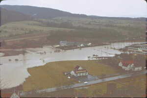  Örtliche Lage beim Hochwasser 1970 