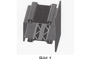  Modifikation für die Serie RP-ISO-hermetic 70FP besteht aus einem Einlegeprofil aus Stahl. 
