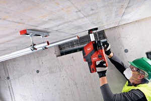  Neu: Der Akku-Bohrhammer TE 4-A22 mit DRS-Absaugung.  