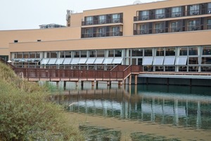  Das Restaurant mit dem freien Blick auf den See wurde im vergangenen Jahr im Zuge der Erweiterungsmaßnahmen errichtet. 