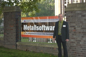  Zufriedener Organisator: Stephan Lohmann, Berater beim Fachverband Metall NW 