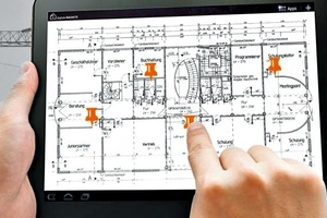  Baudokumentation per iPad. 