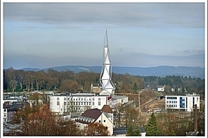  Der Stahlturm als neues Wahrzeichen für Lüdenscheid. 