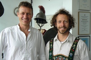  Die Brüder Martin (l.) und Franz Breidenbach führen den Betrieb seit 2013 gemeinsam. 