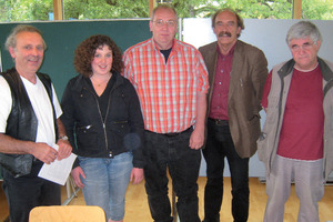  Der IFGS-Vorstand (v.l.) A. Krukowski, C. Sappl, C. Pronk, J. Moos, P. Elgaß<br /> 