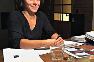  Tabea Reiter: Die Kunstschmiedemeisterin führt mit ihrem Ehemann in Arnstorf einen Betrieb für Metallgestaltung und Metallbau. 