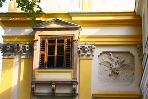  Restauriertes Fenster fürs Museum im Palast Wilanow 