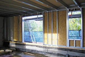  Vorfertigungsgrade vom Fenstereinbau bis hin zur Montage der Fassadenbekleidungen sind möglich. 