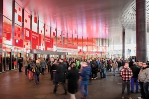  Es gab schon mal mehr Besucher auf der Swissbau, aber mit über 100.000 ist das Interesse immer noch groß. 