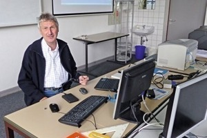  Studiendirektor Werner Kaiser, Abteilungsleiter für Metallbau und Installationstechnik am BBZ. 