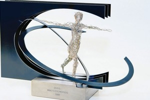  Innovative Skulptur für die Preisträger 
